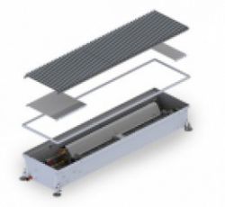 Внутрипольный конвектор с вентилятором Minib COIL-HC 3000 W