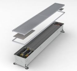 Внутрипольный конвектор с вентилятором Minib COIL-KT1 2500