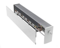 Напольный конвектор с вентилятором и термоэлектрическим генератором Minib COIL-SKPTG LIGHT BRONZE 1000