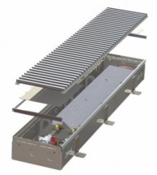 Внутрипольный конвектор без вентилятора Minib COIL PB 90x180 1250