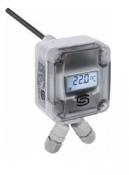 Датчик температуры канальный S+S Regeltechnik TM65T-MODBUS-100MM-DISP (1101-7226-2020-000)
