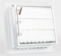 Решетка двухрядная регулируемая с КВР AXIDO DRG-R 625×475