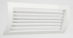Решетка двухрядная регулируемая цилиндрическая AXIDO DRGC 500×175