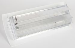 Решетка двухрядная регулируемая цилиндрическая с КРВ AXIDO DRGC-R 125×125