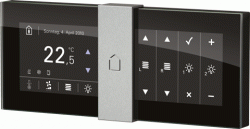 Сенсорная панель температуры Thermokon thanos LQ черный RS485 Modbus (472326)