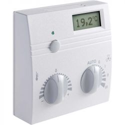 Регулятор температуры Thermokon WRF04 LCD PSTD AO2V RS485 Modbus, FS5, LED зеленый (538442)