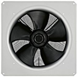 Осевой вентилятор Ebmpapst W4D630-GH01-01 (W4D630GH0101) с решеткой и монтажным кольцом