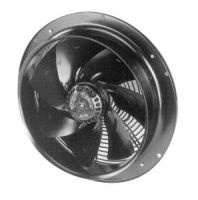 Осевой вентилятор Ebmpapst W2D300-CP02-30 (W2D300CP0230) с решеткой и монтажным кольцом