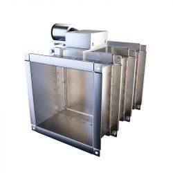 Клапан противопожарный Flamex ФКС-3М(EI120)-НЗ-К-150×150-ATE10(24)
