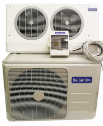 Сплит-система холодильная Belluna iP-3 для камер хранения шуб и меховых изделий