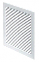 Решетка вентиляционная с сеткой, АВS-пластик Viento 1515TRU (150х150)