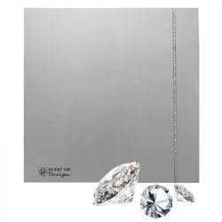 Вытяжной вентилятор Soler & Palau SILENT-100 CZ SILVER DESIGN SWAROVSKI