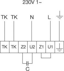 Вентилятор для прямоугольных каналов Systemair KE 50-25-4