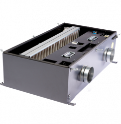 Вентиляционная установка c электронагревателем Minibox.E-2050-2/20kW/G4 GTC (без пульта)