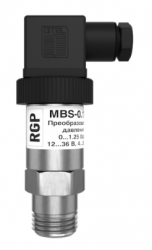 Датчик давления жидкости (преобразователь давления) RGP MBS-1,0 1,0 Мпа