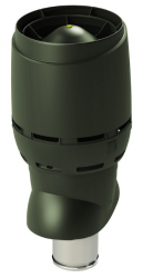 Вентиляционный выход Vilpe FLOW XL-160/ИЗ/500 зеленый (350106)
