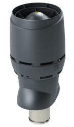 Вентиляционный выход Vilpe FLOW XL-200/ИЗ/500 серый (350137)