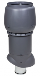 Вентиляционный выход Vilpe XL-200/ИЗ/500 серый (741717)