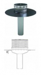 Водоприемная воронка Vilpe A2-75/350 mm, hst (101107535)