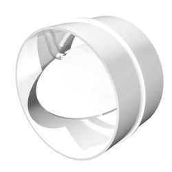 Соединитель с обратным клапаном пластик, D100 ERA 10СКПО