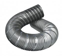 Воздуховод спирально-навивной из нержавеющей стали, D135, L до 1,5 м ERA 13,5FD1,5