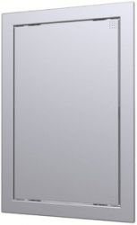 Люк-дверца ревизионная 168х218 с фланцем 146х196 ABS ERA EVECS Л1520 gray metal