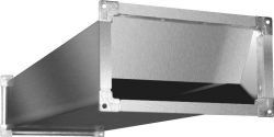 Шумоглушитель для прямоугольных воздуховодов Shuft SRSr 300×150
