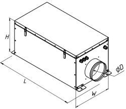 Приточная установка Shuft SWIFT 700 EC-A