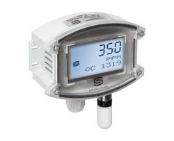 Наружный датчик углекислого газа S+S Regeltechnik AFTM-LQ-CO2-W-LCD (1501-7118-7371-500)