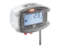 Датчик температуры наружный S+S Regeltechnik ATM2-ECATP-LCD (2001-6202-9100-001)